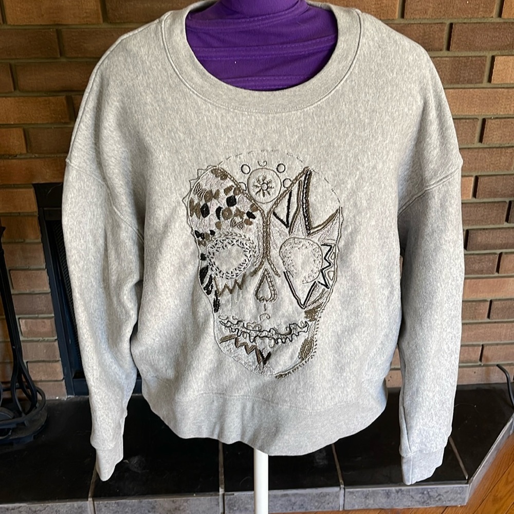Zadig & Voltaire beaded sweatshirt, size small